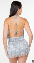 Load image into Gallery viewer, Star Silver Romper
