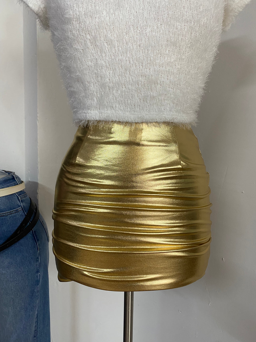Sun Skirt leather