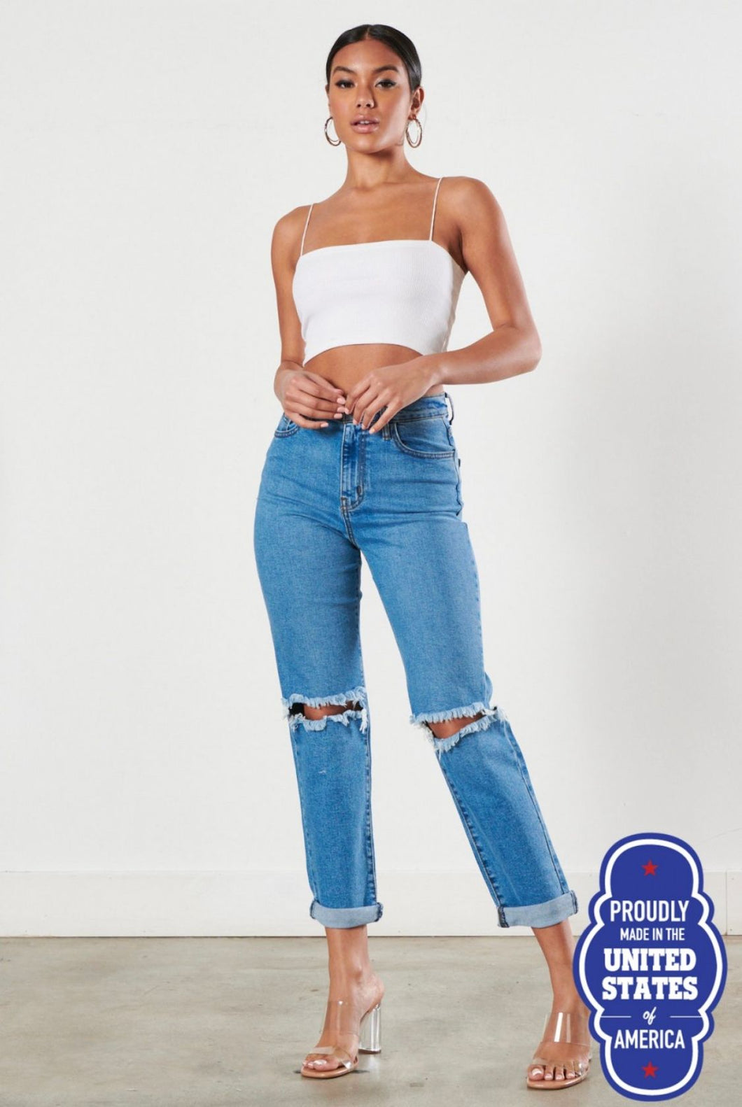 Buster Mom Jean Vibrant