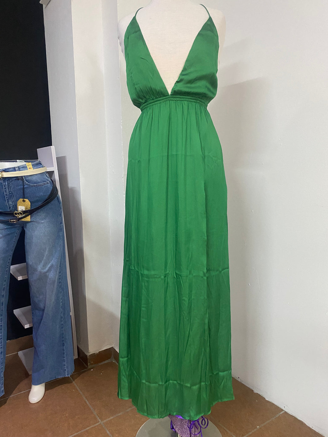 Natural maxi dress