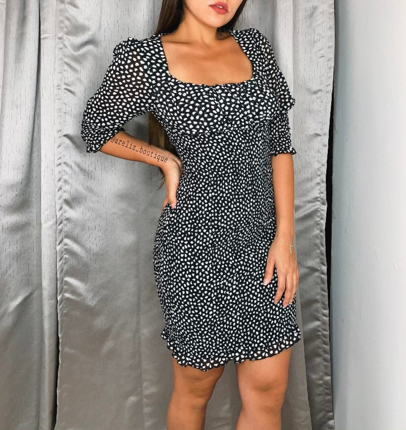 Black N Dot Dress