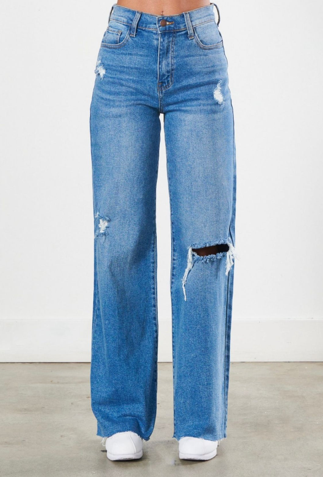 Baby Wide Jean Vibrant